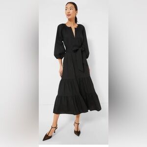 Tuckernuck Women's Black Lyles Dress, Size XXL